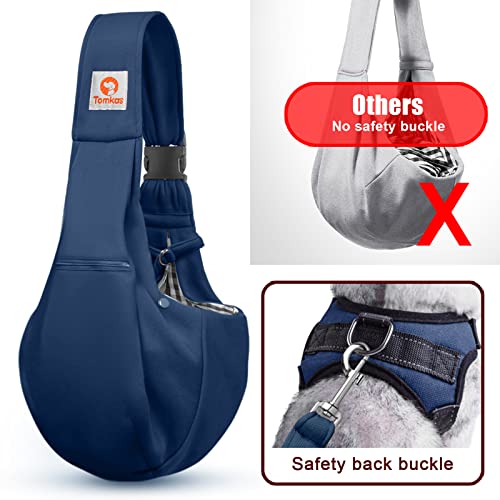 Small Dog Sling Carrier with Adjustable Strap (Black) R9643