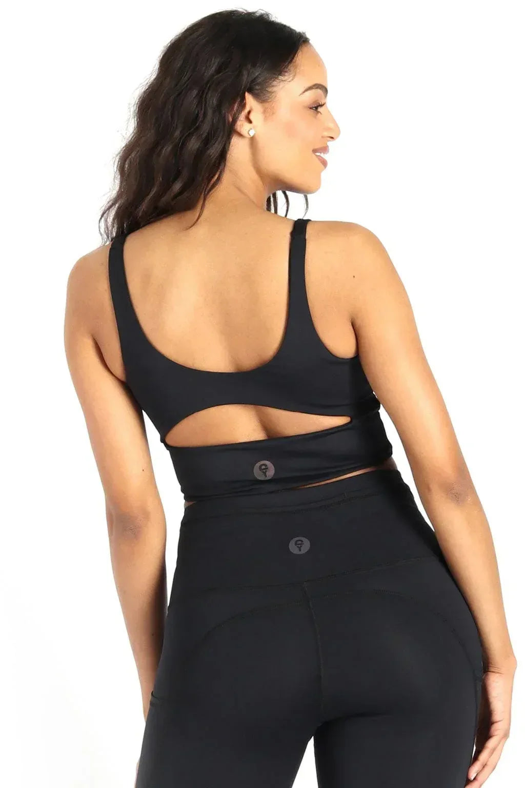 Limitless Sports Bra in Jet Black - Medium Support, A - E Cups