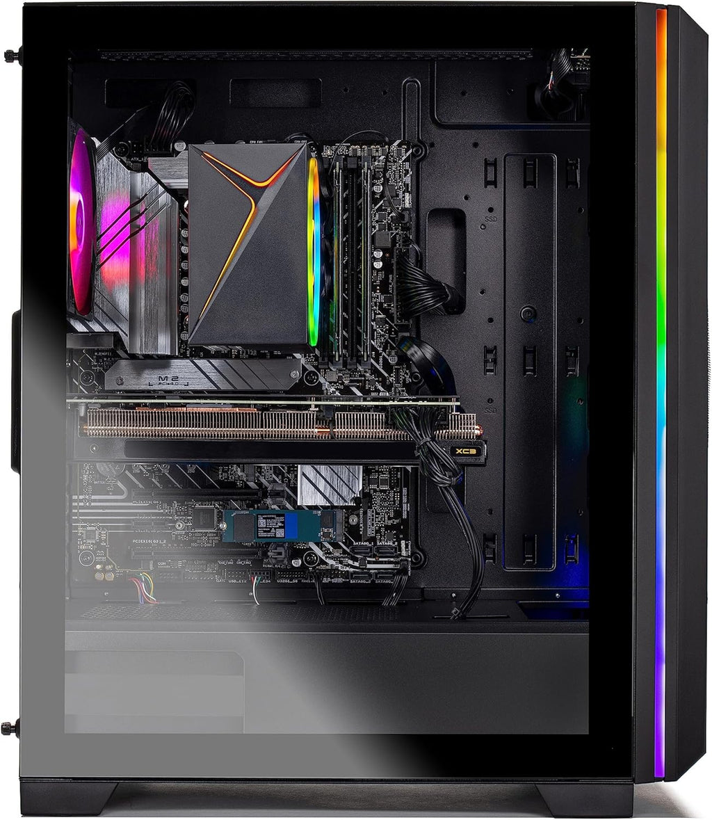 Intel Core i5 12400F 2.5 GHz NVIDIA RTX 4060 1TB NVME SSD 16GB DDR4 RAM 3200 650W Gold PSU Windows 11 Home Gaming PC Desktop I306