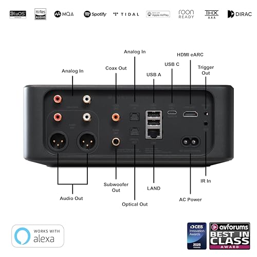 Multi-Room High Resolution Wireless Music Streamer N77011