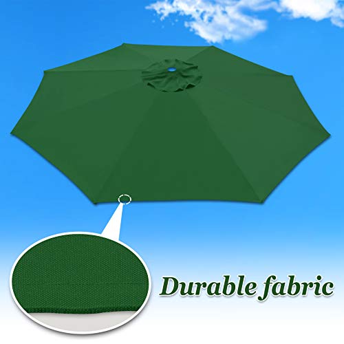 11.5ft 8 Ribs Patio Umbrella Canopy Cover X1710