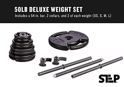 4-Weight Deluxe Barbell Set M3329
