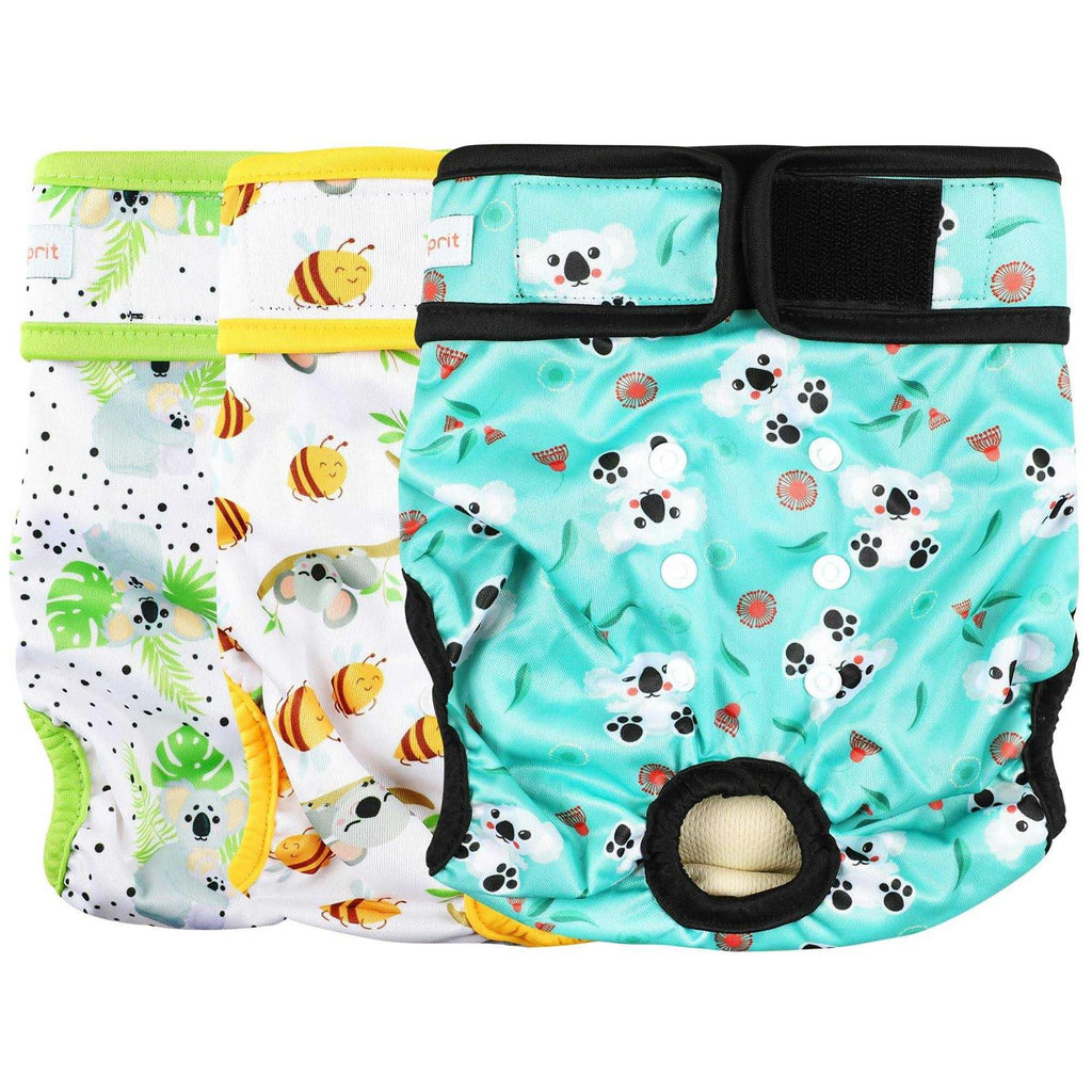 Washable Female Dog Diapers No Leak Reusable Diapers E812475