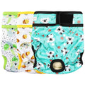 Washable Female Dog Diapers No Leak Reusable Diapers E812475