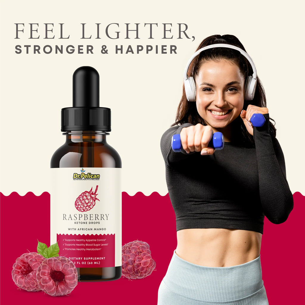 60ml 2fl oz Raspberry Ketone Drops Q109