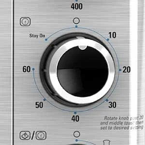 6-Slice Stainless Steel Air Fry Toaster Oven S2402