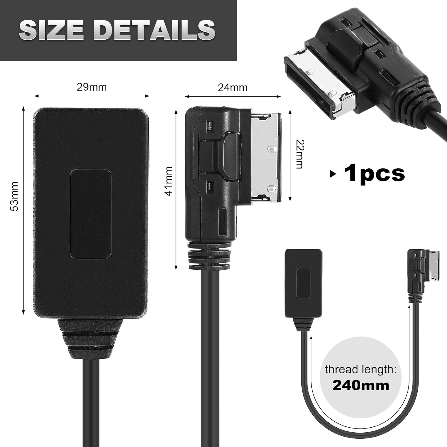 Bluetooth 5.0 Audio Adapter for AMI Port P352