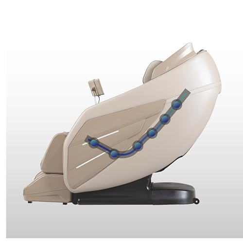 Black Full Body Massage Chair with SL-Track Y93431