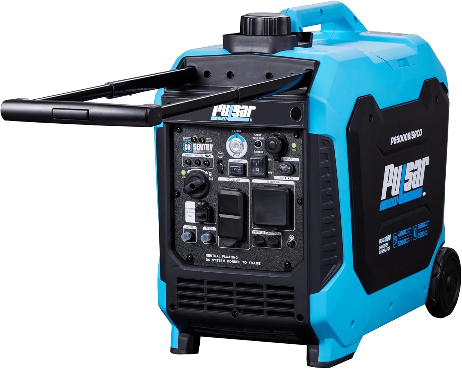 Dual Fuel Portable Inverter Generator with Remote Start M246290