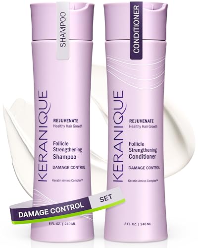 Hydrating Shampoo and Conditioner Set with Keratin F63508
