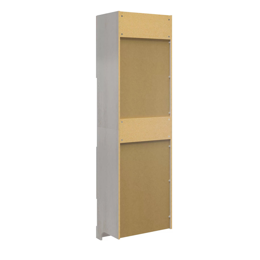 2 Door 2 Drawer Modular Closet Unit, Ivory Oak I9717