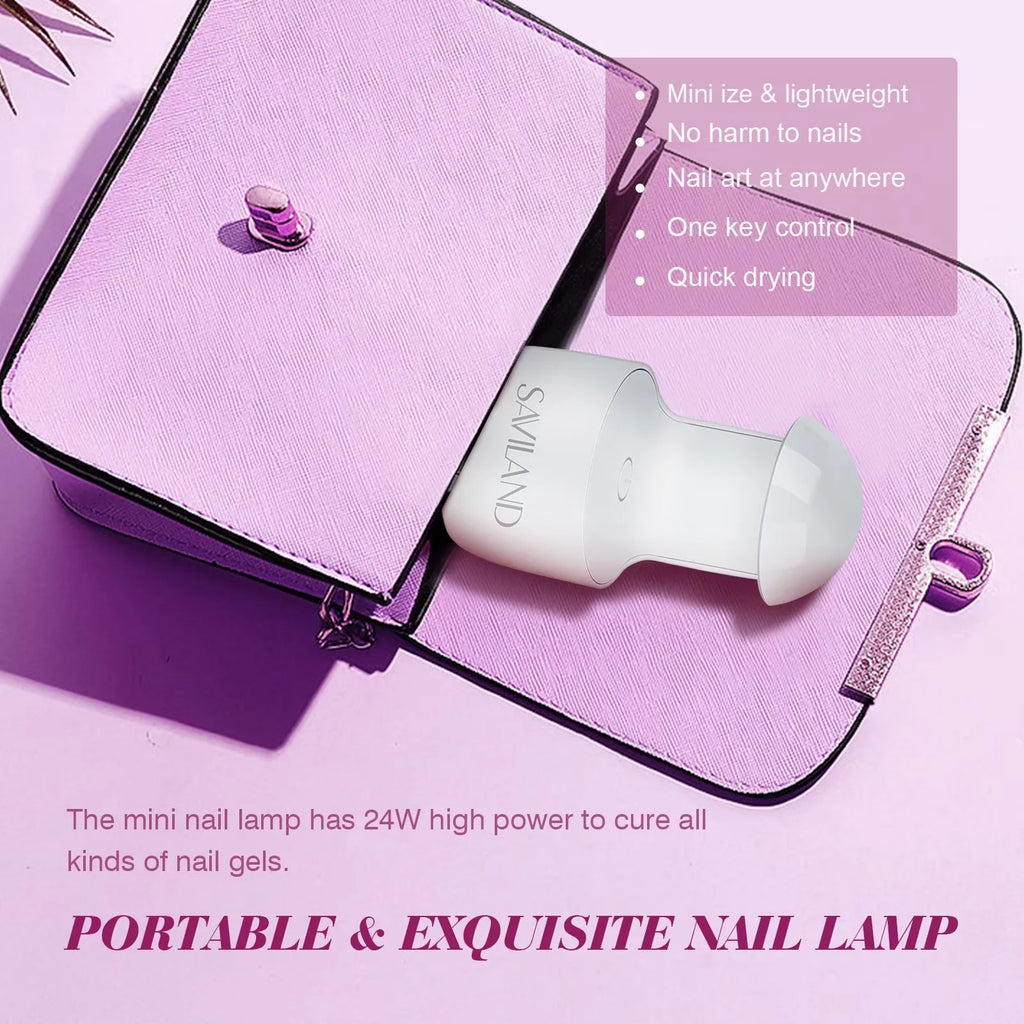 6 Colors Poly Extension Gel Nail Kit with Nail Lamp N139