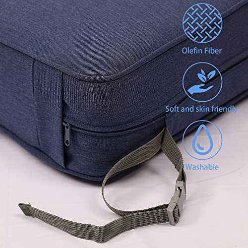 22'' x 24'' Green Outdoor Deep Seat Chair Cushion Set of 2 Seats, 2 Backs, 2 Pillows K875427