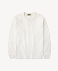 1930s Loopwheel Cotton Henley Shirt