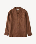 1950s Italian Collar Linen Shirt