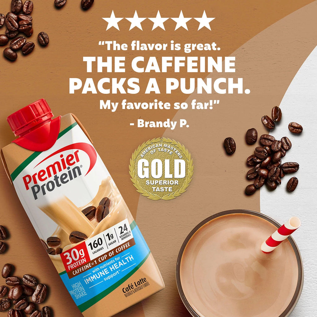 Café Latte Protein Shake, 11 fl. oz., 15 pk. Y6192