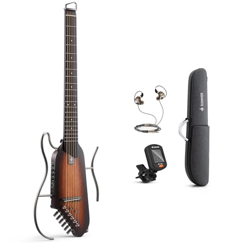Natural Headless Acoustic-Electric Guitar C784
