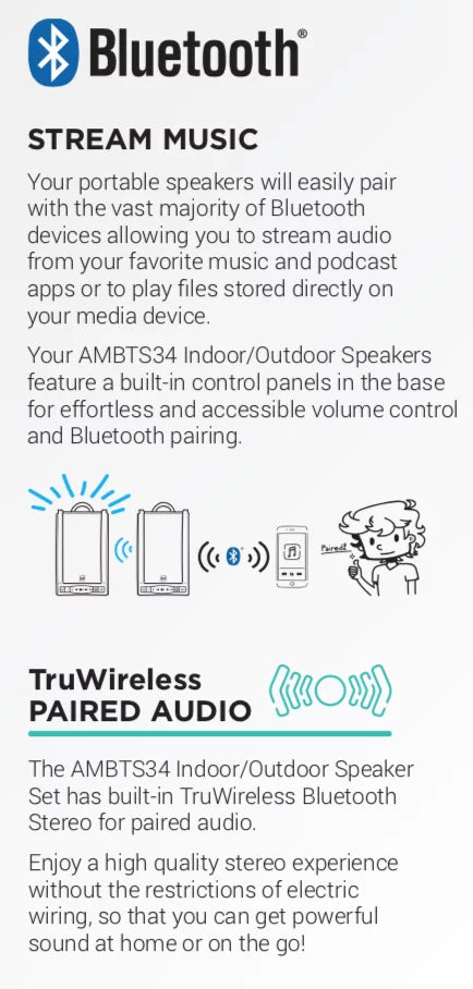 Wireless Portable Bluetooth Speakers B76525