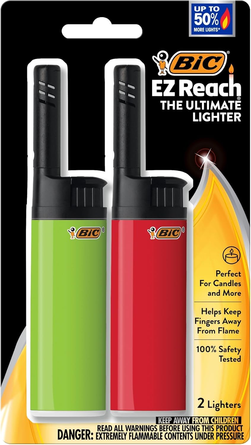 Pack of 2 Lighters with Extended Wands V343228