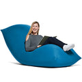 Turquoise 6-Foot Beanbag Chair with Washable Outer Cover G706037