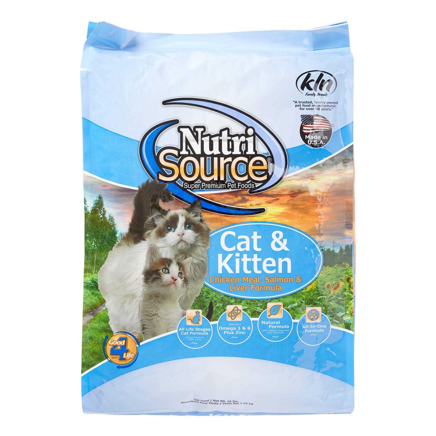 Chicken Salmon Liver Dry Cat & Kitten Food R3639