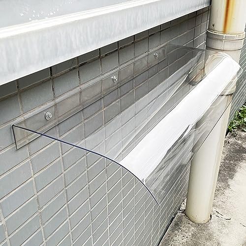 Clear Polycarbonate Window Awning 14" Depth S26385