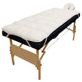 Deluxe Quilted Fleece Massage Table Pad Set with Face Cradle Cover U743