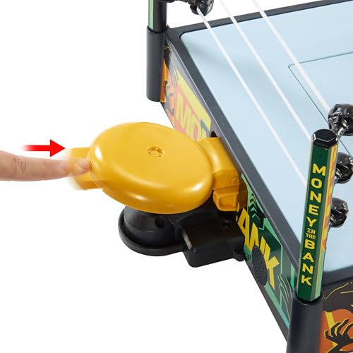 WWE Money in The Bank Cash-in Ring Playset with Launcher Crane, Ladders & Briefcase Q26412