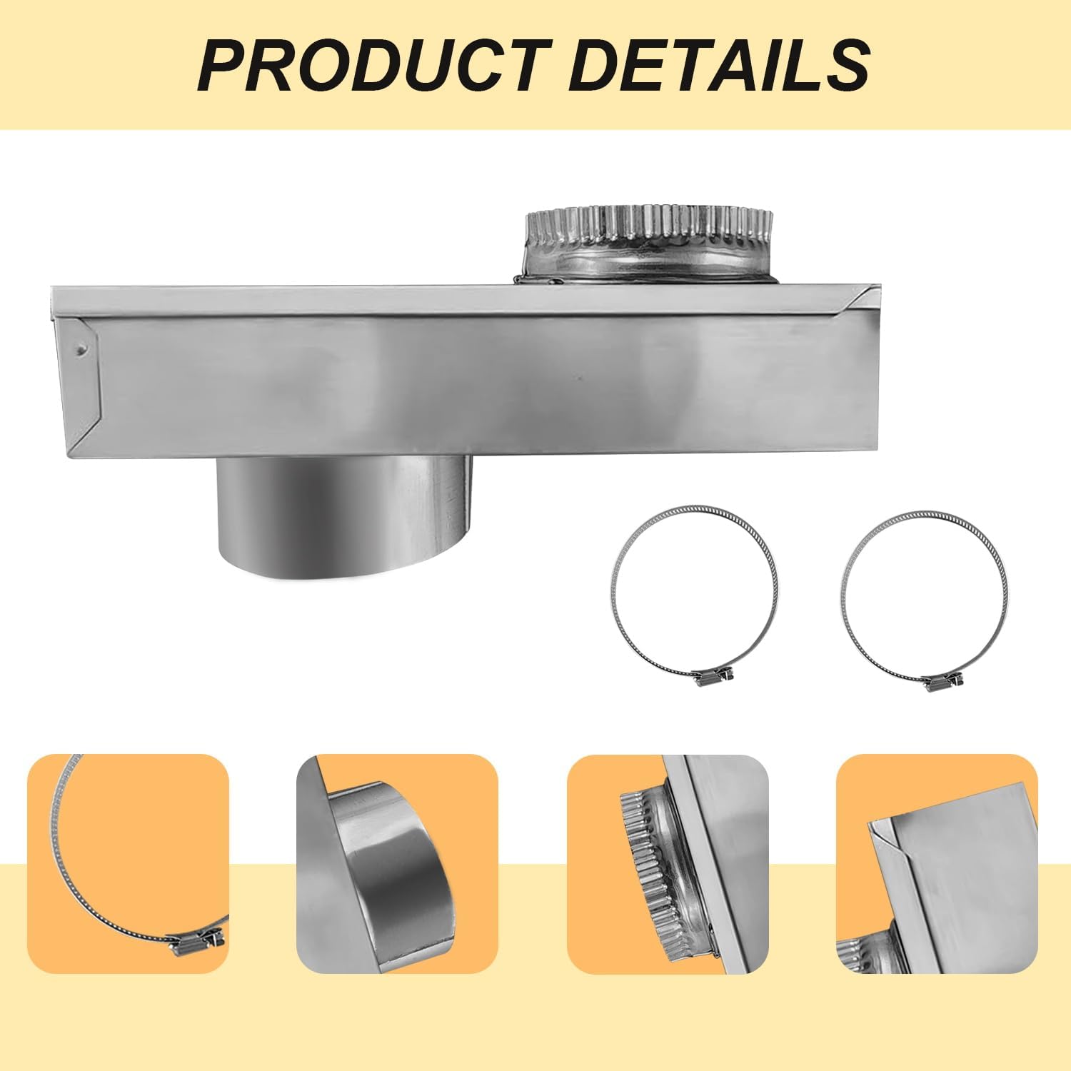 Aluminum Adjustable Dryer Vent Pipe O528393