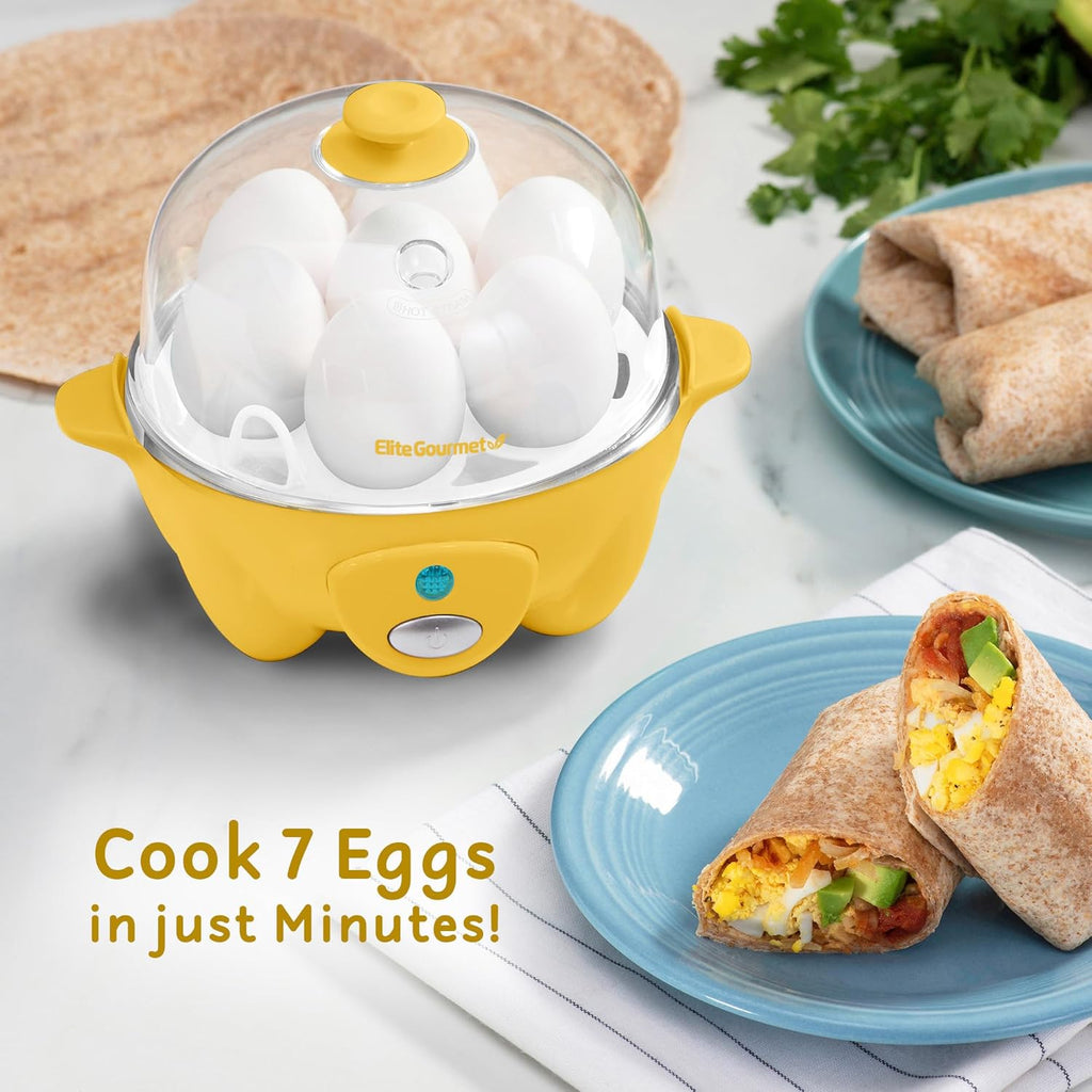 Yellow 7 Egg Cooker G569