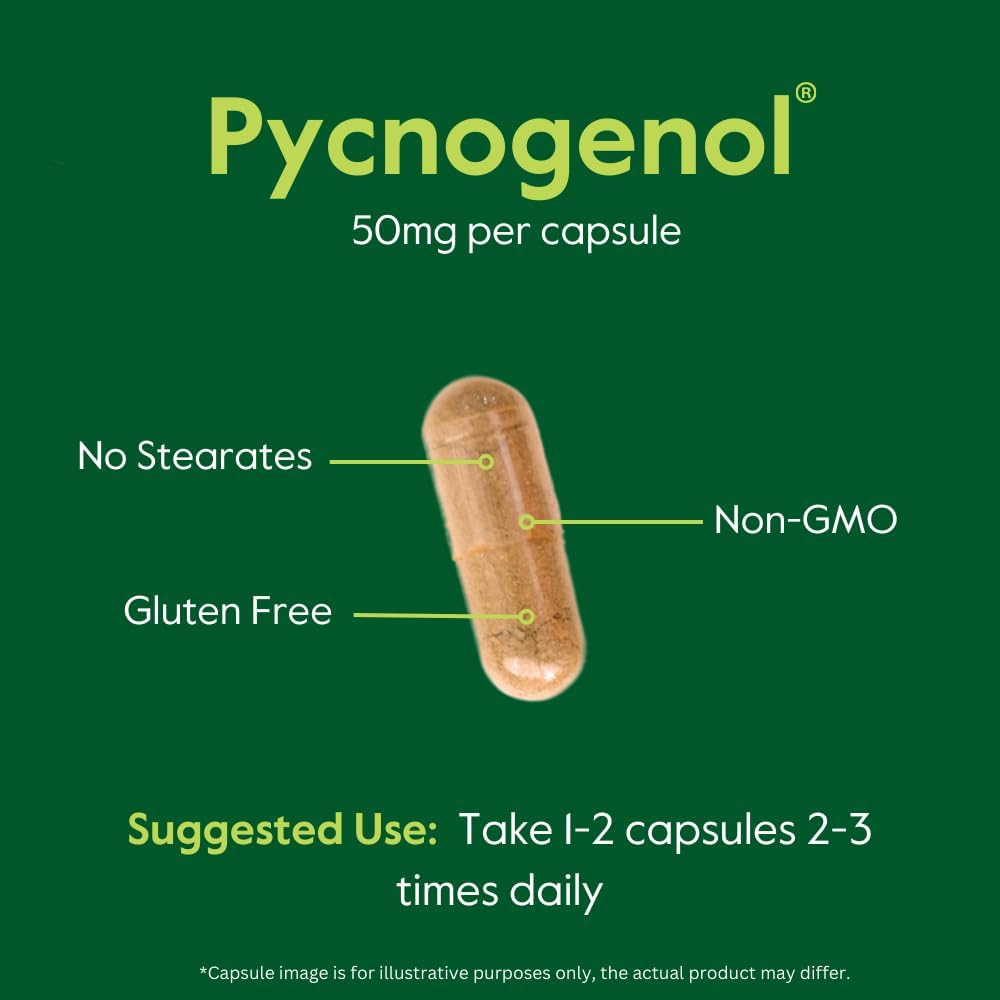 Pycnogenol 50mg 120 Capsules R8915