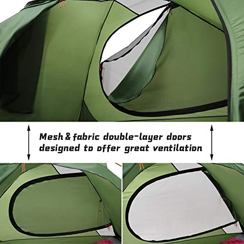 Lightweight 2-Person 4 Season Ultralight Waterproof Backpacking Tent D44127