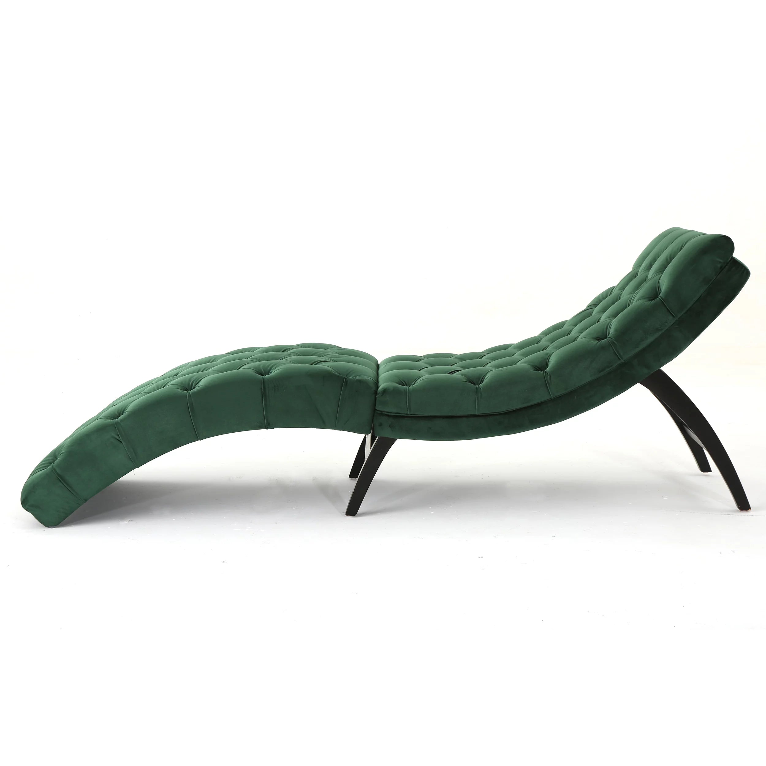 Emerald Velvet Chaise Lounge I6060