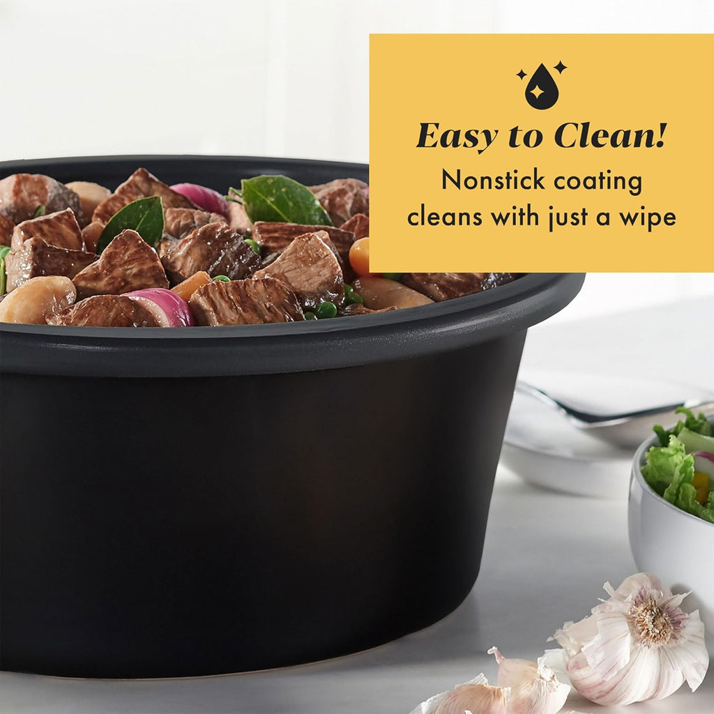 7 Quart Programmable Slow Cooker with Removable Stoneware M403102