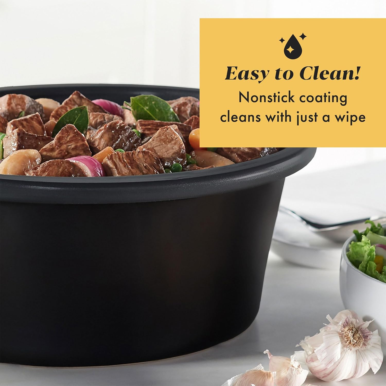 7 Quart Programmable Slow Cooker with Removable Stoneware M403102