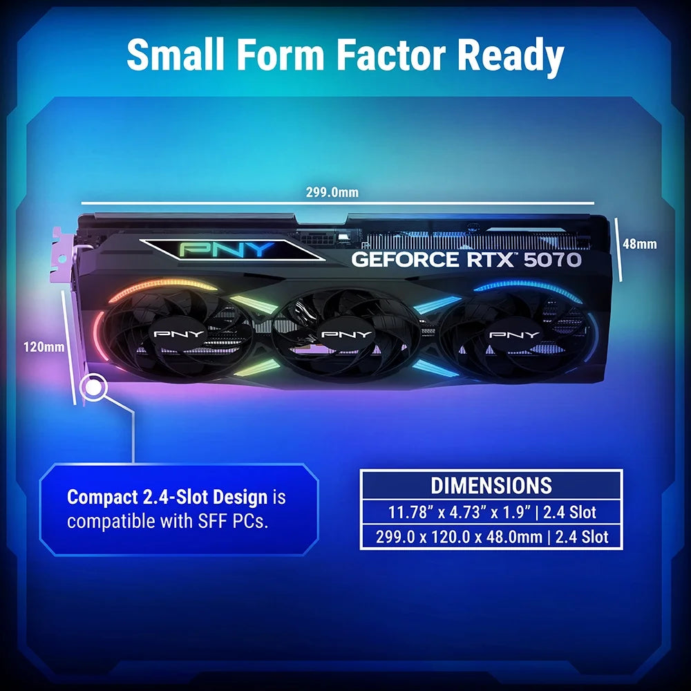 RTX 5070 Triple Fan GPU G9923