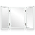 3 Way Trifold Mirror 21" x 31" T52134