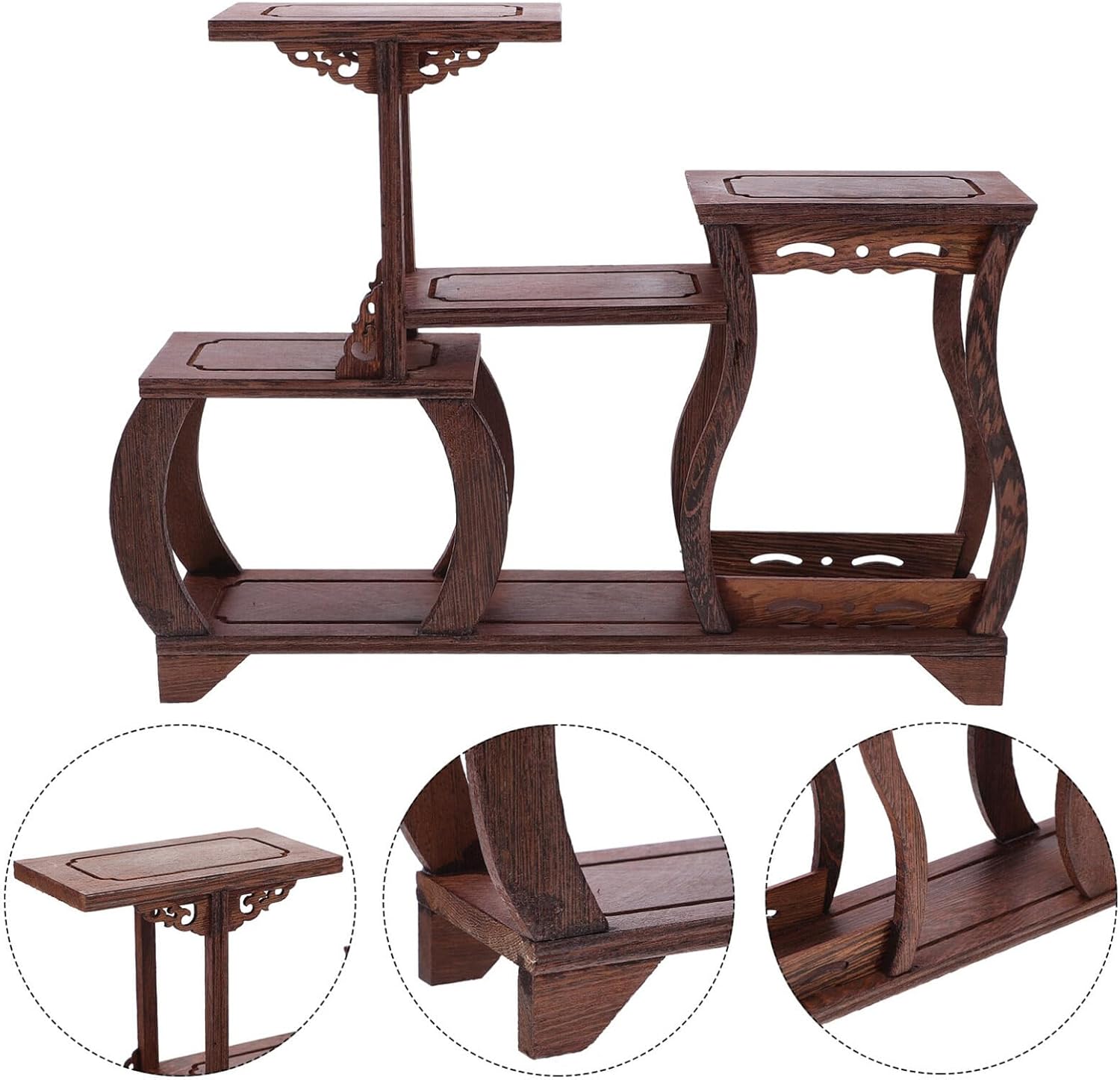 Chinese Wood Display Stand Base B194491