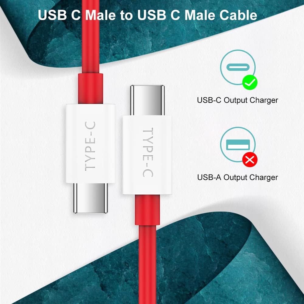6FT 2Pack USB C to USB C Charging Cable K1256