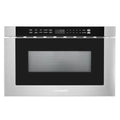 24 in. Built-in Microwave Drawer 1.2 cu. ft. Capacity in Stainless Steel E3043