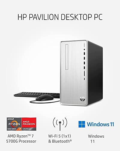 AMD Ryzen 7 5700G 64GB RAM 2TB SSD + 1TB HDD Desktop PC V68602
