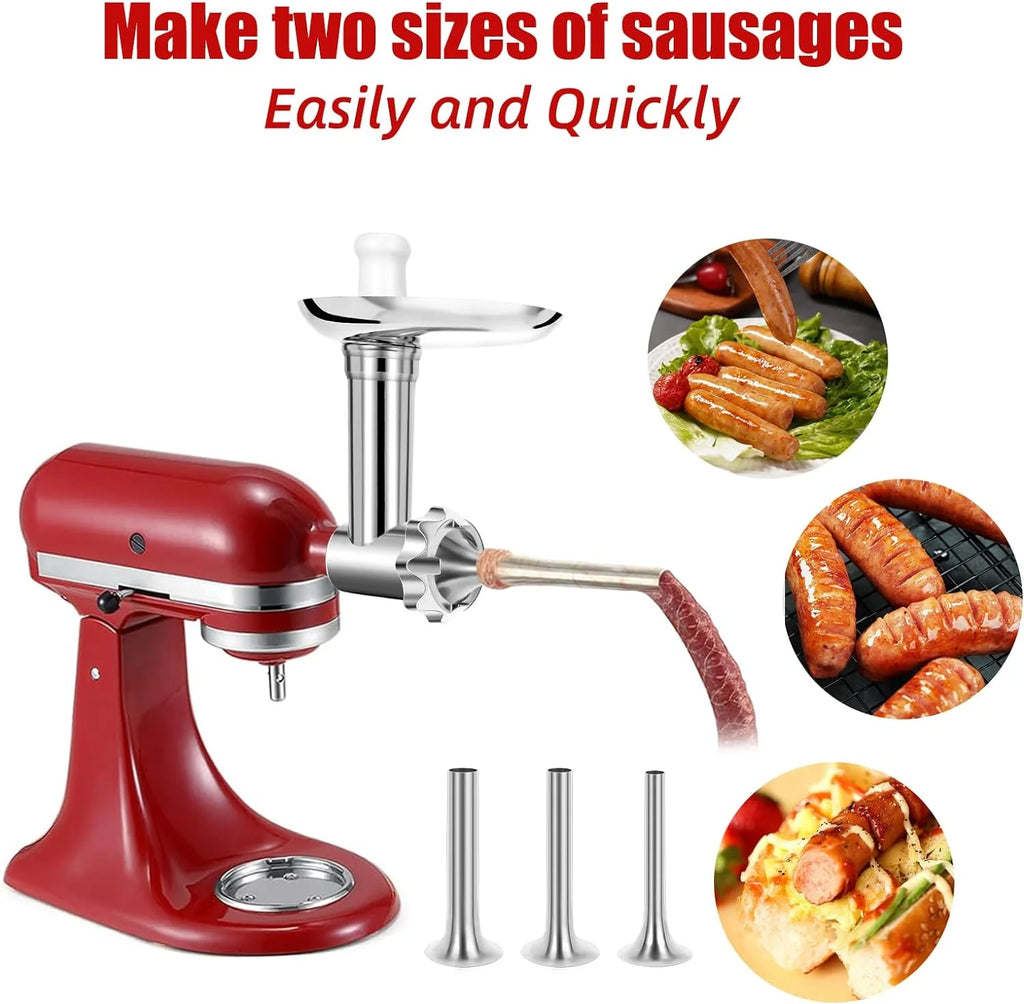 Stainless Steel Meat Grinder Attachments for Stand Mixers G631877