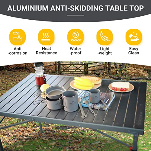 Aluminum Roll Up Camping Table 53.5"X27.5" M945897