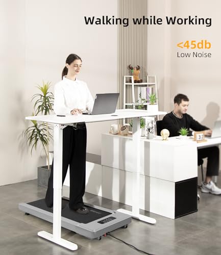 Under Desk Treadmill with Remote Control LED Display Q84470