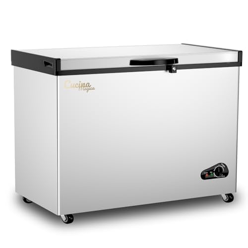 10 Cu Ft Chest Freezer with Removable Basket and Adjustable Thermostat L17997