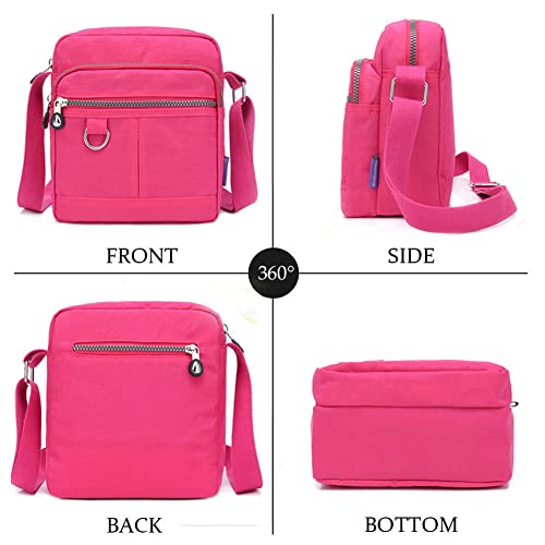 Nylon Waterproof Crossbody Shoulder Bag Z9384