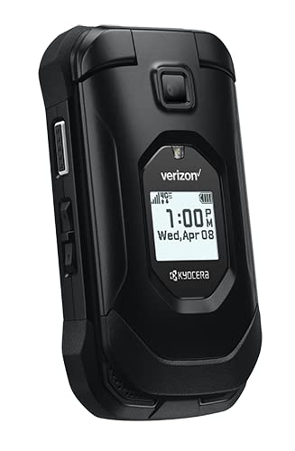 Rugged LTE Flip Cell Phone Black R6199