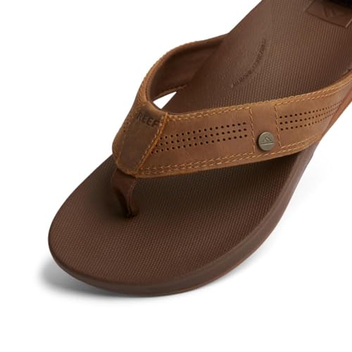 Full Grain Leather Flip Flop F148363