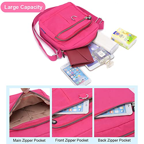 Nylon Waterproof Crossbody Shoulder Bag Z9384