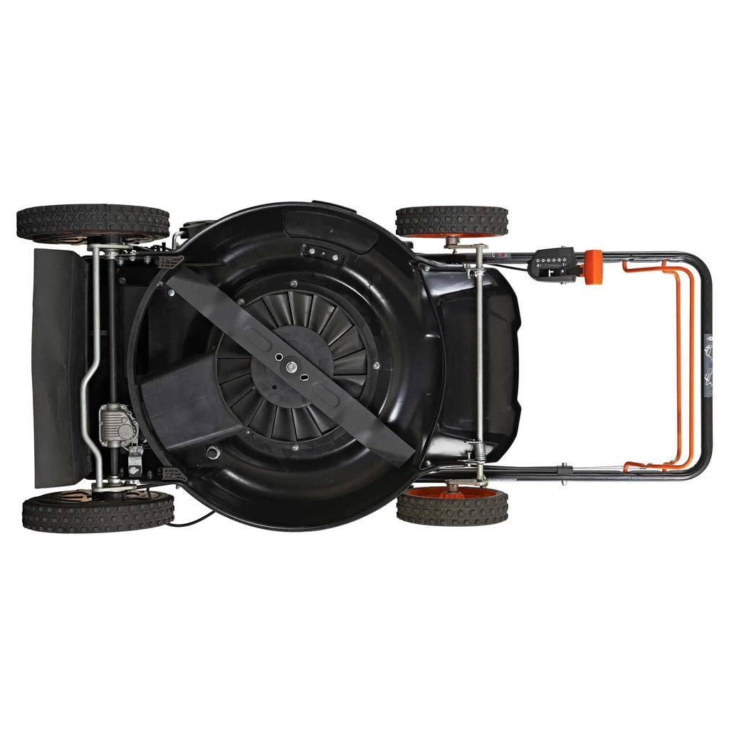 22 in. 201cc 6 Speed CVT RWD 3-in-1 Gas Self Propelled Lawn Mower V406719